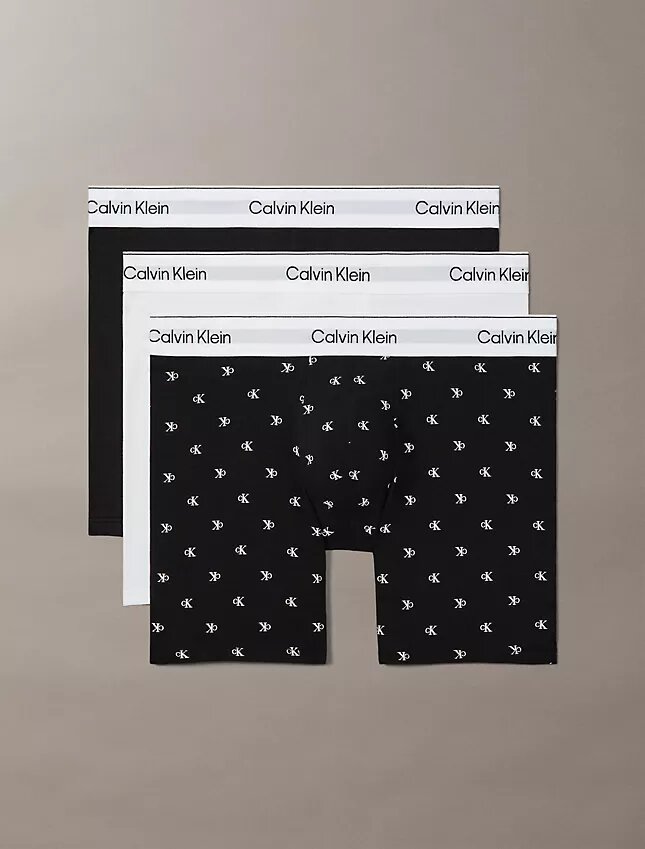 Pack de 3 Boxer Briefs de algodón Cotton Stretch Pack de 3 Boxer Briefs de algodón Cotton Stretch