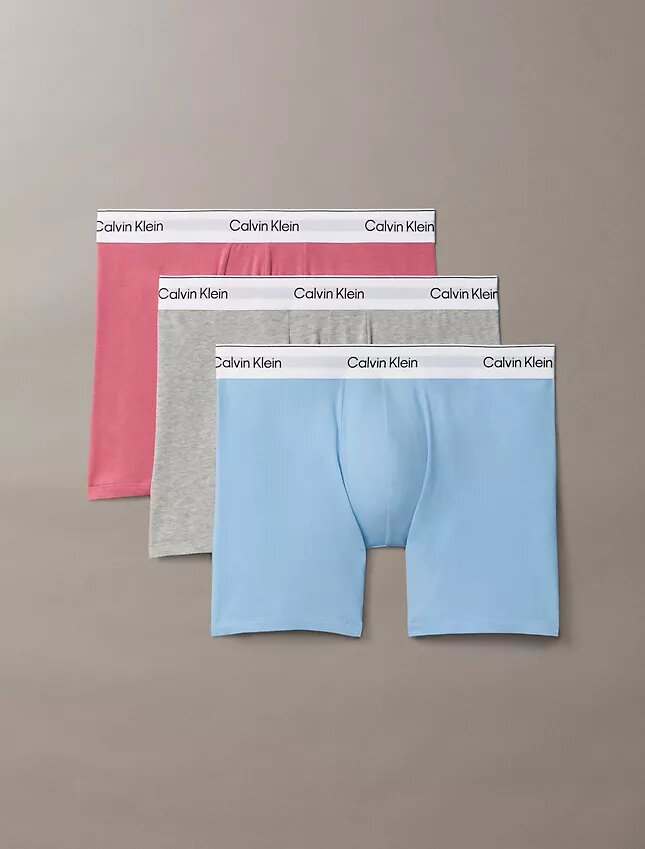 Pack de 3 Boxer Briefs de algodón Cotton Stretch Pack de 3 Boxer Briefs de algodón Cotton Stretch