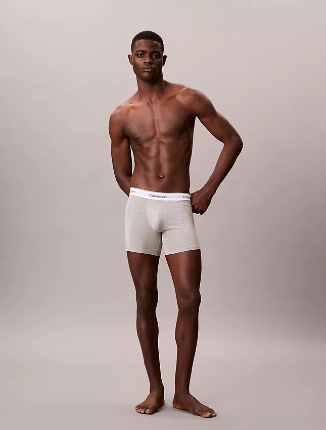 Pack de 3 Boxer Briefs de algodón Cotton Stretch Pack de 3 Boxer Briefs de algodón Cotton Stretch