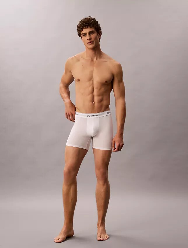 Pack de 3 Boxer Briefs de algodón Cotton Stretch Pack de 3 Boxer Briefs de algodón Cotton Stretch