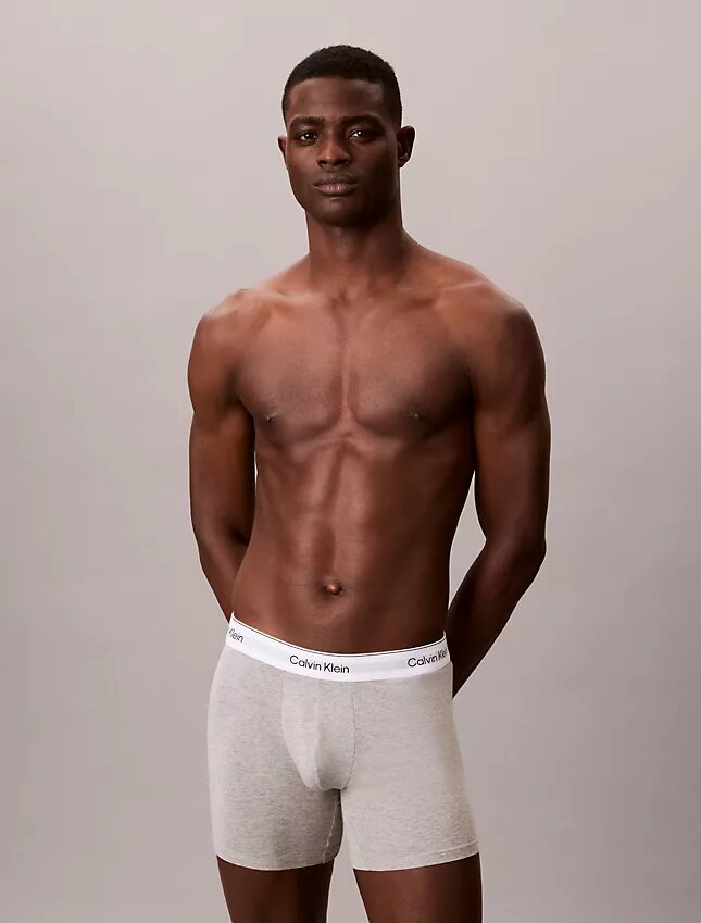 Pack de 3 Boxer Briefs de algodón Cotton Stretch Pack de 3 Boxer Briefs de algodón Cotton Stretch