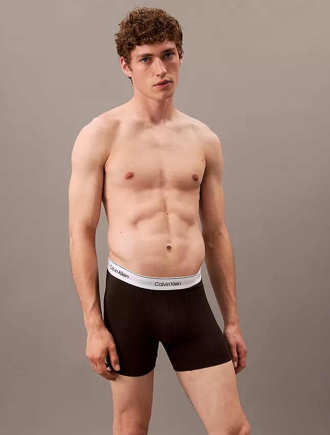Pack de 3 Boxer Briefs de algodón Cotton Stretch Pack de 3 Boxer Briefs de algodón Cotton Stretch