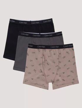 Pack de 3 Boxer Briefs de algodón elástico para niños
