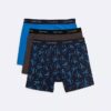 Pack de 3 Boxer Briefs de algodón elástico para niños Pack de 3 Boxer Briefs de algodón elástico para niños