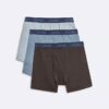 Pack de 3 Boxer Briefs de algodón elástico para niños Pack de 3 Boxer Briefs de algodón elástico para niños