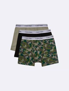 Pack de 3 Boxer Briefs de algodón elástico para niños
