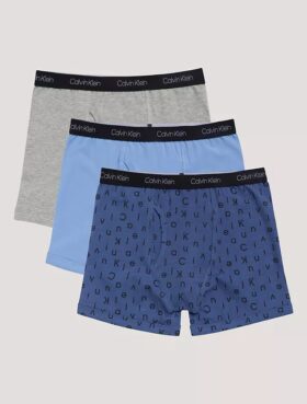 Pack de 3 Boxer Briefs de algodón elástico para niños