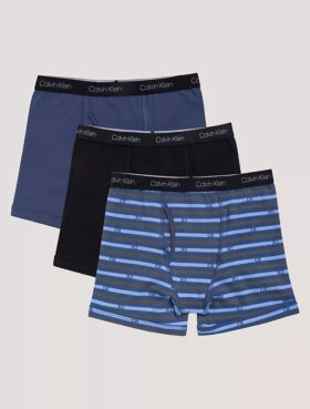Pack de 3 Boxer Briefs de algodón elástico para niños