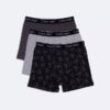 Pack de 3 Boxer Briefs de algodón elástico para niños Pack de 3 Boxer Briefs de algodón elástico para niños