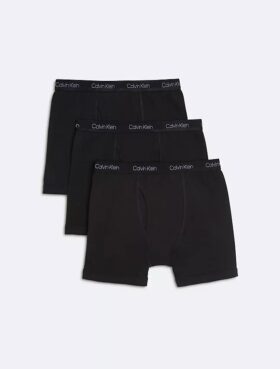 Pack de 3 Boxer Briefs de algodón elástico para niños