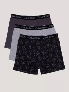 Pack de 3 Boxer Briefs de algodón elástico para niños