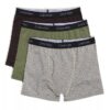 Pack de 3 Boxer Briefs de algodón elástico para niños Pack de 3 Boxer Briefs de algodón elástico para niños