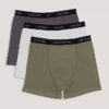 Pack de 3 Boxer Briefs de algodón elástico para niños Pack de 3 Boxer Briefs de algodón elástico para niños