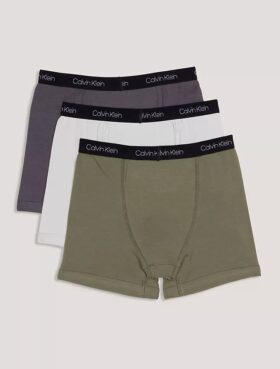 Pack de 3 Boxer Briefs de algodón elástico para niños