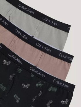 Pack de 3 Boxer Briefs de algodón elástico para niños