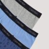 Pack de 3 Boxer Briefs de algodón elástico para niños Pack de 3 Boxer Briefs de algodón elástico para niños