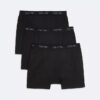 Pack de 3 Boxer Briefs de algodón elástico para niños Pack de 3 Boxer Briefs de algodón elástico para niños