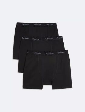 Pack de 3 Boxer Briefs de algodón elástico para niños