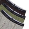 Pack de 3 Boxer Briefs de algodón elástico para niños Pack de 3 Boxer Briefs de algodón elástico para niños