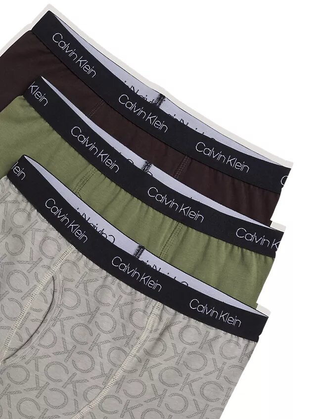 Pack de 3 Boxer Briefs de algodón elástico para niños Pack de 3 Boxer Briefs de algodón elástico para niños