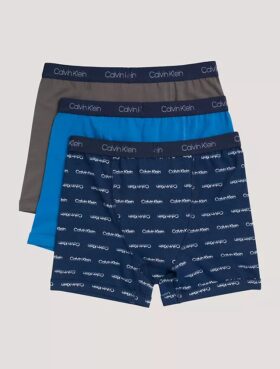 Pack de 3 Boxer Briefs de algodón elástico para niños