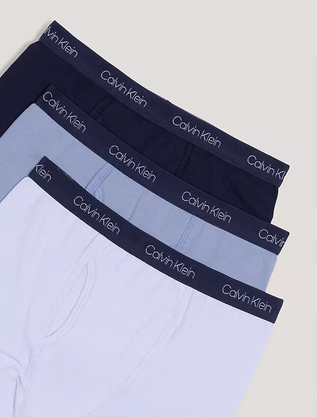 Pack de 3 Boxer Briefs de algodón elástico para niños Pack de 3 Boxer Briefs de algodón elástico para niños