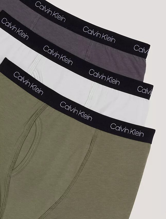 Pack de 3 Boxer Briefs de algodón elástico para niños Pack de 3 Boxer Briefs de algodón elástico para niños