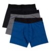 Pack de 3 Boxer Briefs de malla deportiva para niños Pack de 3 Boxer Briefs de malla deportiva para niños