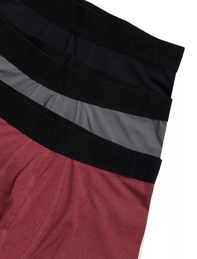 Pack de 3 Boxer Briefs de malla deportiva para niños Pack de 3 Boxer Briefs de malla deportiva para niños