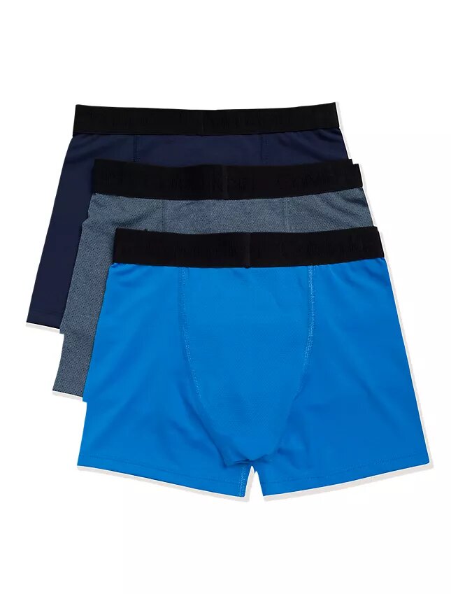 Pack de 3 Boxer Briefs de malla deportiva para niños Pack de 3 Boxer Briefs de malla deportiva para niños