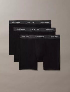 Pack de 3 Boxer Briefs Icon de algodón Cotton Stretch metalizado