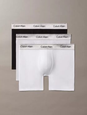 Pack de 3 Boxer Briefs Icon de algodón Cotton Stretch metalizado