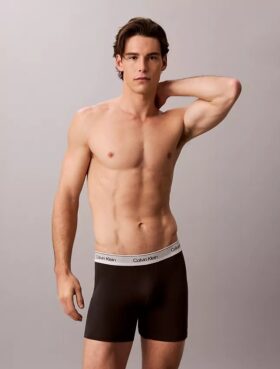 Pack de 3 Boxer Briefs Icon de algodón Cotton Stretch metalizado