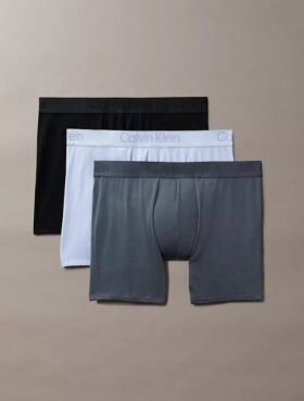 Pack de 3 boxers ajustados negros CK Black