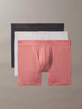Pack de 3 boxers ajustados negros CK Black