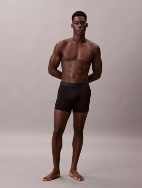 Pack de 3 boxers ajustados negros CK Black