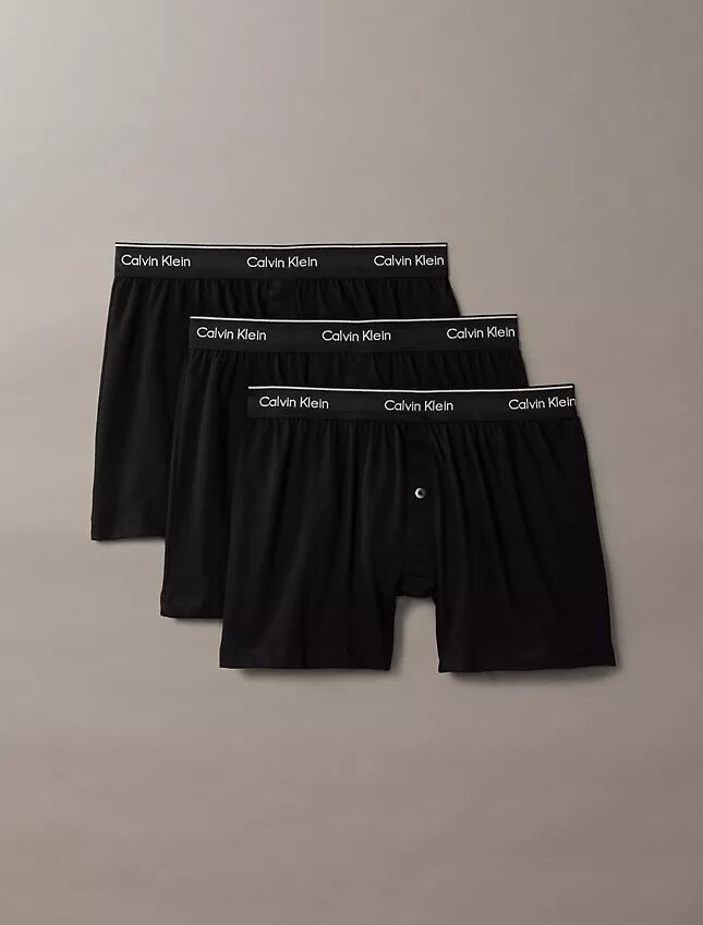 Pack de 3 boxers de punto Cotton Classics Pack de 3 boxers de punto Cotton Classics