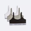Pack de 3 Bralettes cortos de Modern Cotton para niñas Pack de 3 Bralettes cortos de Modern Cotton para niñas