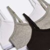 Pack de 3 Bralettes cortos de Modern Cotton para niñas Pack de 3 Bralettes cortos de Modern Cotton para niñas