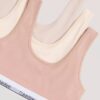 Pack de 3 Bralettes de algodón Cotton Stretch Unlined para niñas Pack de 3 Bralettes de algodón Cotton Stretch Unlined para niñas