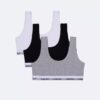 Pack de 3 Bralettes Modern Cotton para niñas Pack de 3 Bralettes Modern Cotton para niñas