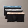 Pack de 3 calzoncillos bóxer Low Rise Trunk de microfibra elástica Pack de 3 calzoncillos bóxer Low Rise Trunk de microfibra elástica
