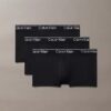 Pack de 3 calzoncillos bóxer Low Rise Trunk de microfibra elástica Pack de 3 calzoncillos bóxer Low Rise Trunk de microfibra elástica