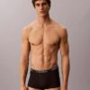 Pack de 3 calzoncillos bóxer Low Rise Trunk de microfibra elástica Pack de 3 calzoncillos bóxer Low Rise Trunk de microfibra elástica
