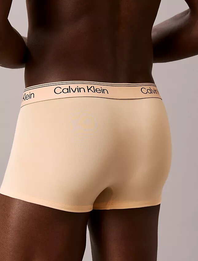 Pack de 3 calzoncillos bóxer Low Rise Trunk de microfibra elástica Pack de 3 calzoncillos bóxer Low Rise Trunk de microfibra elástica