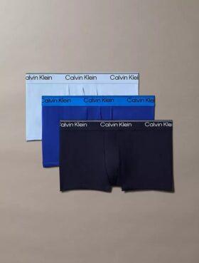 Pack de 3 calzoncillos Low Rise Trunk de microfibra elástica