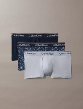 Pack de 3 calzoncillos Low Rise Trunk de microfibra elástica