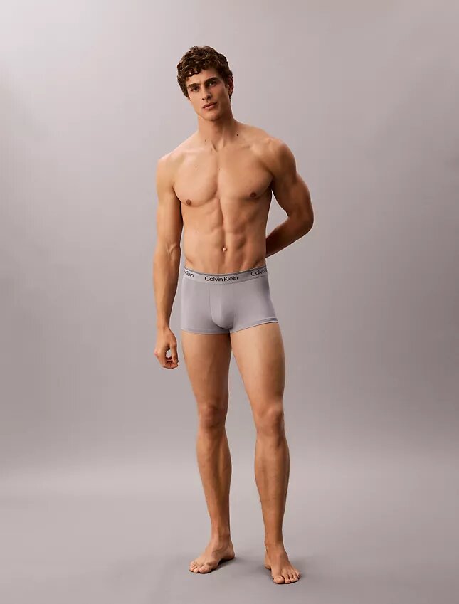 Pack de 3 calzoncillos Low Rise Trunk de microfibra elástica Pack de 3 calzoncillos Low Rise Trunk de microfibra elástica