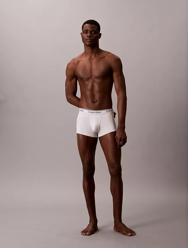 Pack de 3 calzoncillos Low Rise Trunk de microfibra elástica Pack de 3 calzoncillos Low Rise Trunk de microfibra elástica