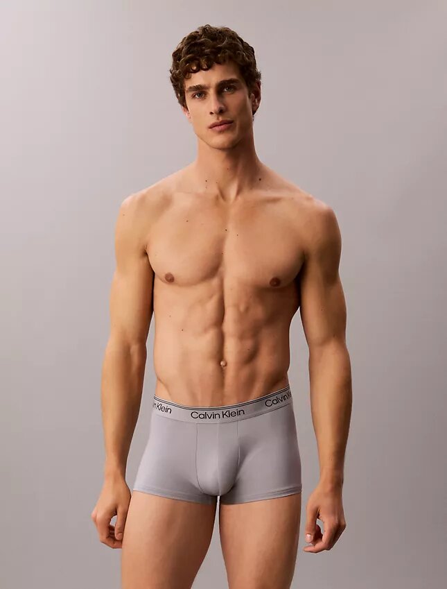 Pack de 3 calzoncillos Low Rise Trunk de microfibra elástica Pack de 3 calzoncillos Low Rise Trunk de microfibra elástica
